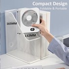 Desktop fan electric fan Stepless Speed portable USB Super Quiet Adjustable Fan