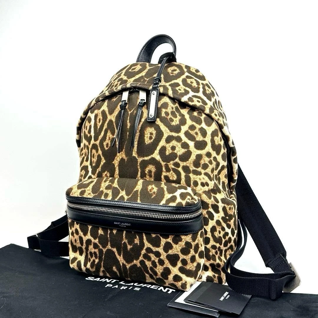 Saint Laurent Canvas Exterior Backpack Bags & Handbags for  display picture 3