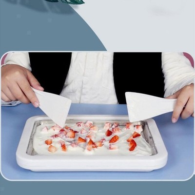 Instant Ice Cream Rolled Pan Sorbet Frozen Yogurt Hausgemachte