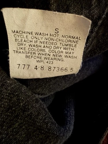 Vintage 70s 80s Levis Black Denim Trucker Jacket Size Med Made in USA image 5