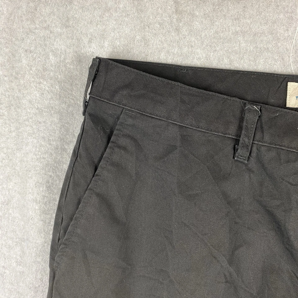 Lee Chino Pants Mens W36 L32 Black Total Freedom Relaxed Fit Straight Leg Casual - Image 2 of 4