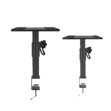 Desk Clamp Speaker Stands Sturdy Studio Monitor Stands for Studio Table Home