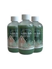 3 Bath  Body Works Vanilla Bean Noel Bubble Bath 8 fl oz New