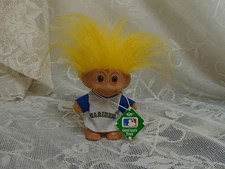 SEATTLE MARINERS SPORTS TROLL -  Russ 3 " Russ Troll Doll with hang tag.