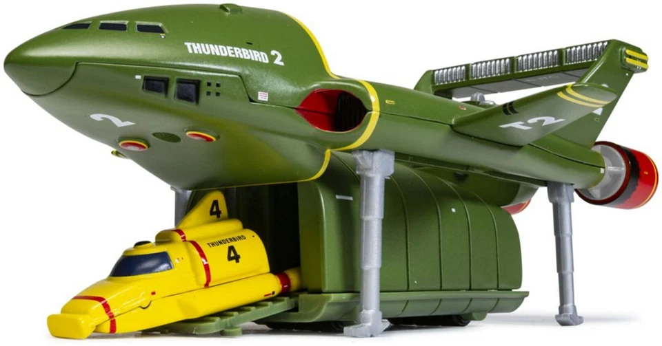 CORGI CC00804 Thunderbird 2 & 4 Diecast Model classic Thunderbirds New in Box - Image 3 of 4