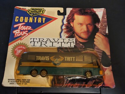 BRAND NEW - Travis Tritt - 1993 - Country Tour Bus - Authentic Eagle Coach Blue