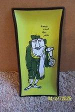 "Keep Cool This Yule" What-Not Dish