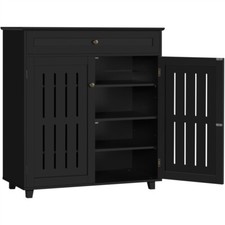 Shoe Storage Cabinet Shoe Rack with Drawer & ...