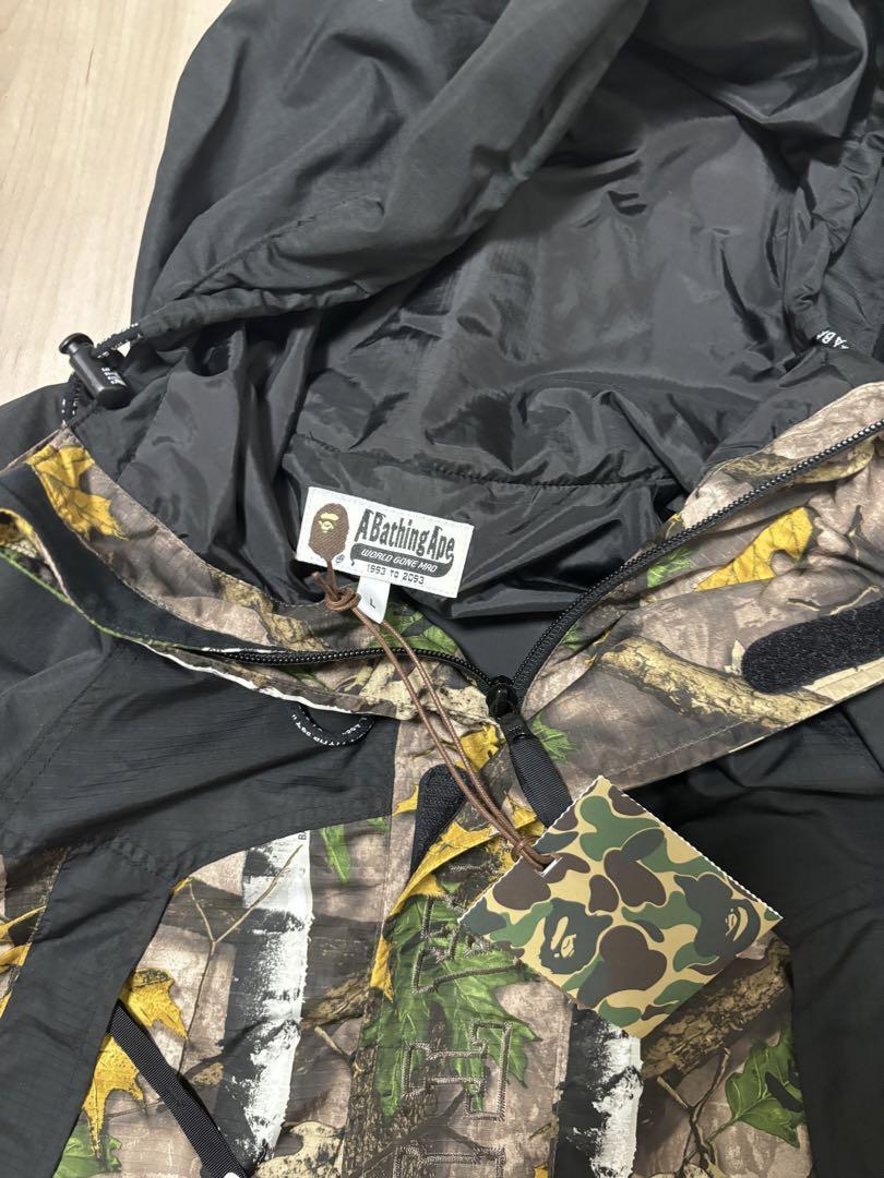 Unused BAPE Jacket L Authentic Rare Real Tree Camo | eBay