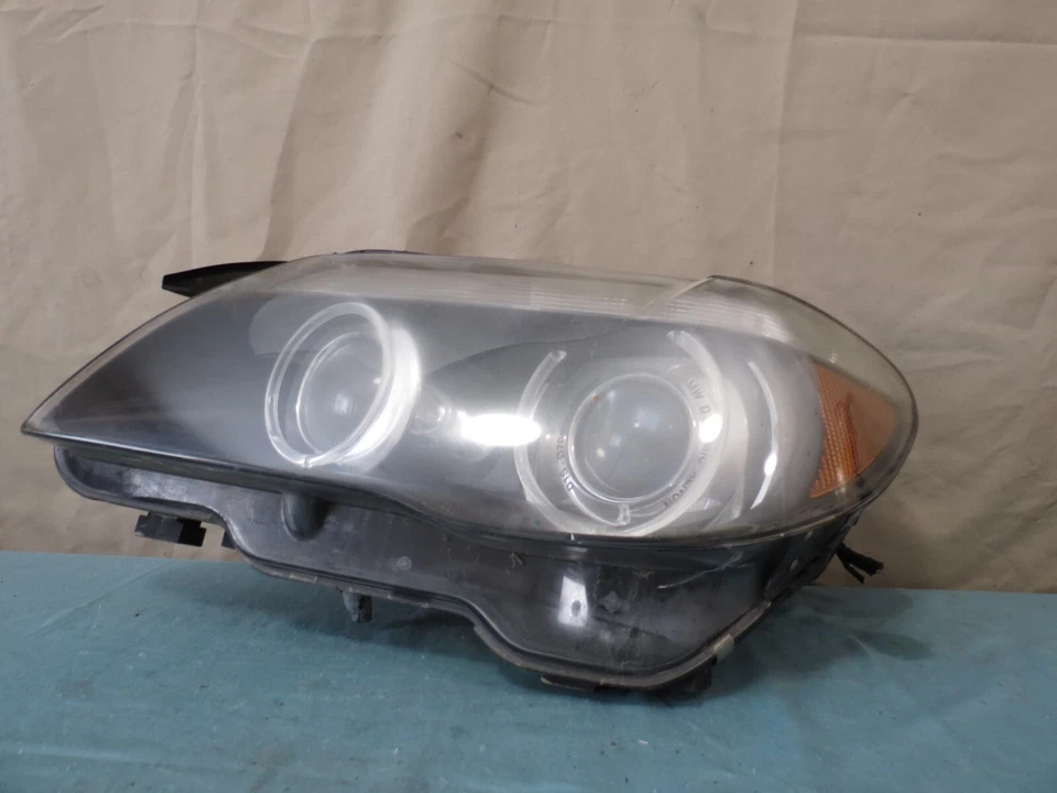 ✅ 06 07 08 BMW Serie 7 XENON HID Completo Faro Lámpara Conductor Izquierdo con AFS OEM Foto 2 de 4