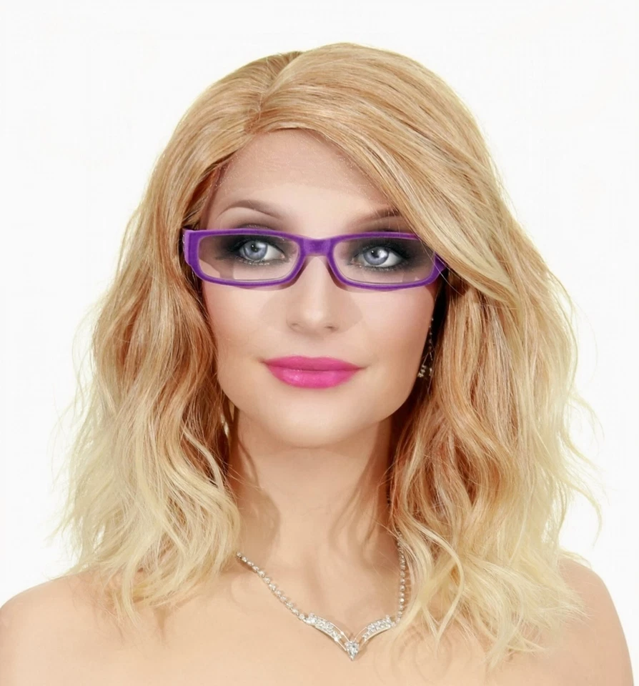 LOOSE BEACHY WAVES WIG HEAT OK 令人惊叹的中长金发 T27.613 美国销售 1158 B — 第 4/4 张图片