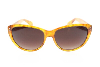Cole Haan Tortoise Cat Eye Horned Polarized Sunglasses C1901  display picture 1