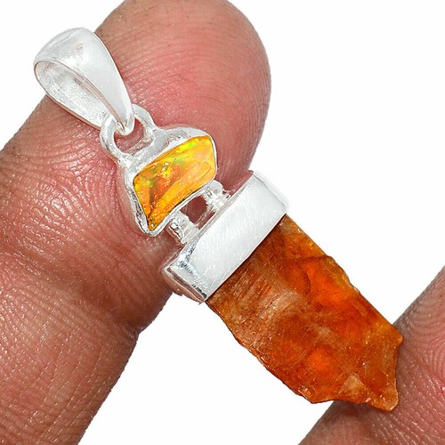 Orange Kyanite Rough \u0026 Ethiopian Opal 