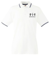 Mens 1  1  2 Tone Ska Polo Shirt Specials Madness Suggs Skinhead