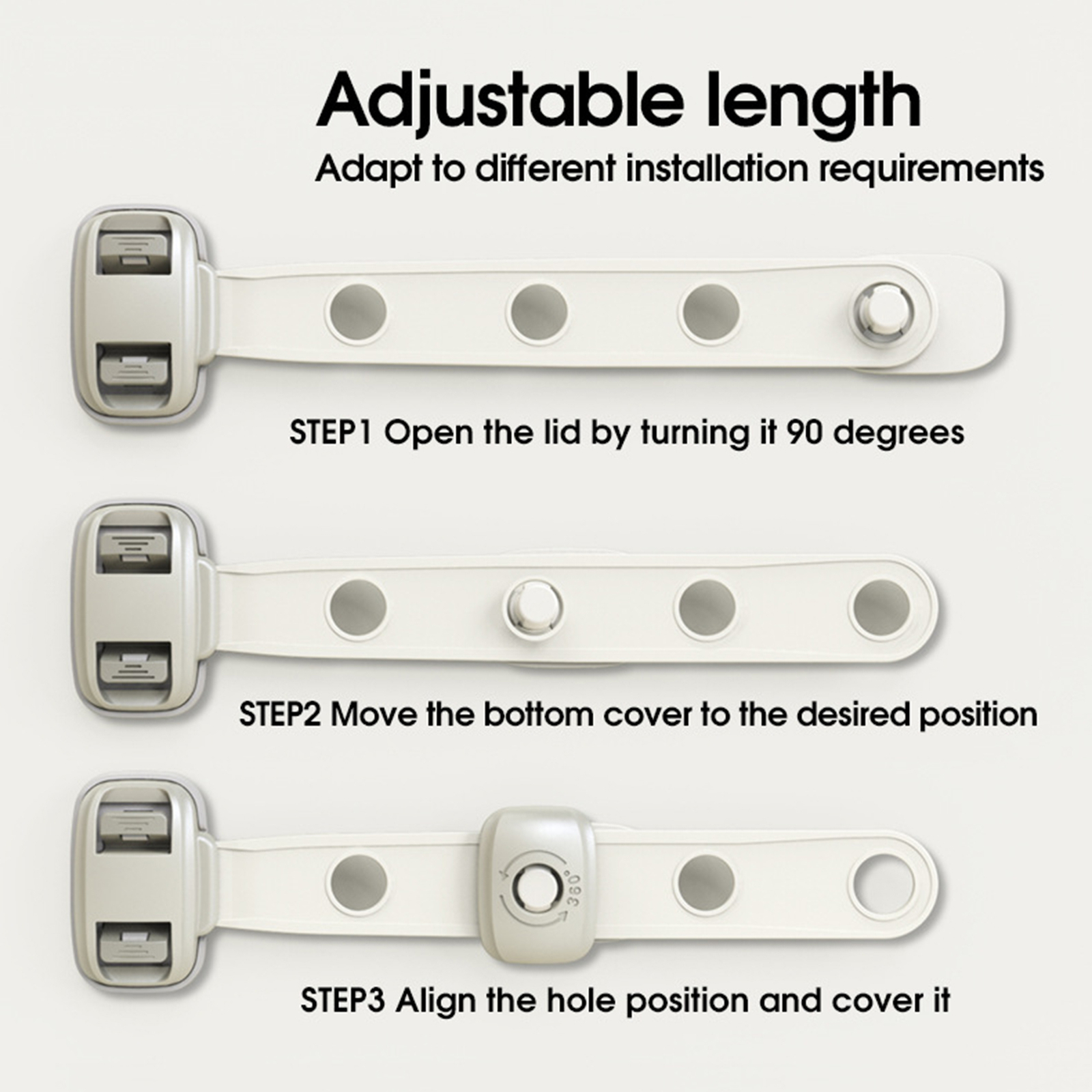 Baby Proof Oven Lock Removable Kids Safety Protection Children Proofing