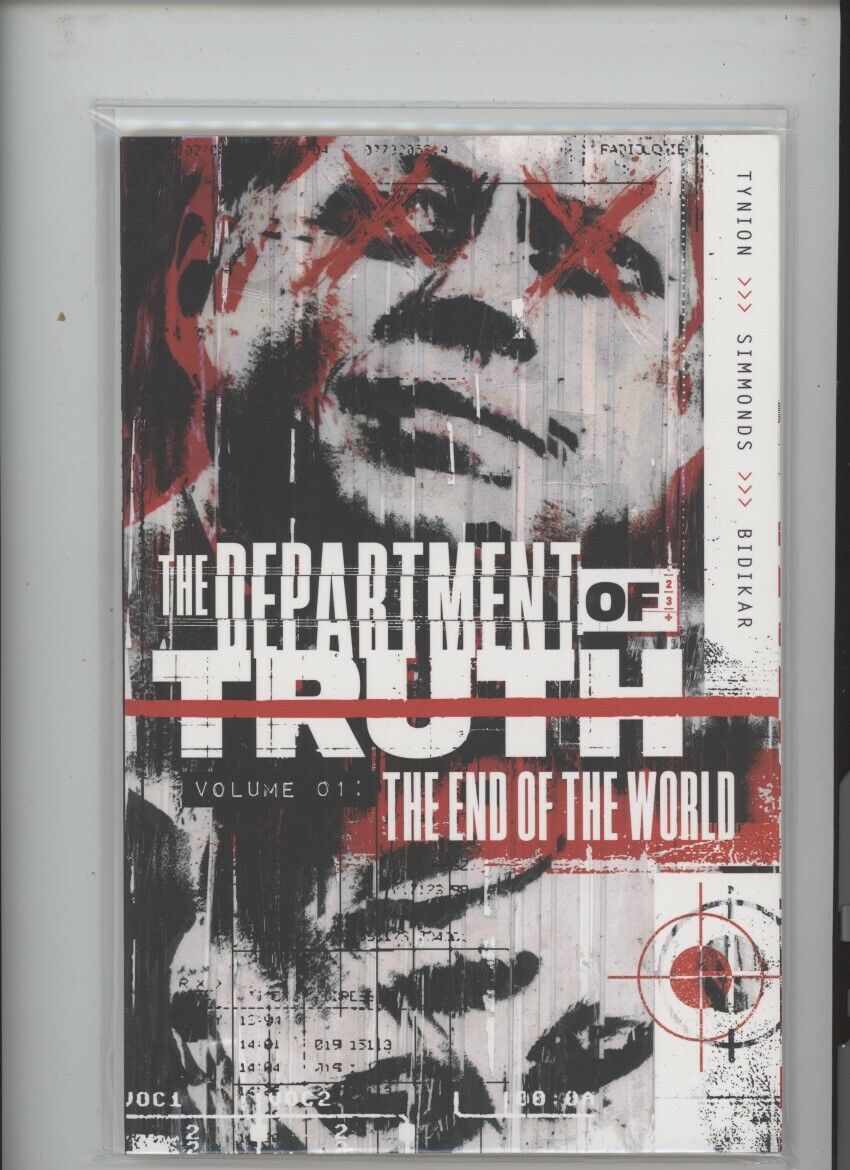 DEPARTMENT OF TRUTH THE END OF THE WORLD VOL 1 NM 9.6 TRADE TYNION SIMMONDS WORK