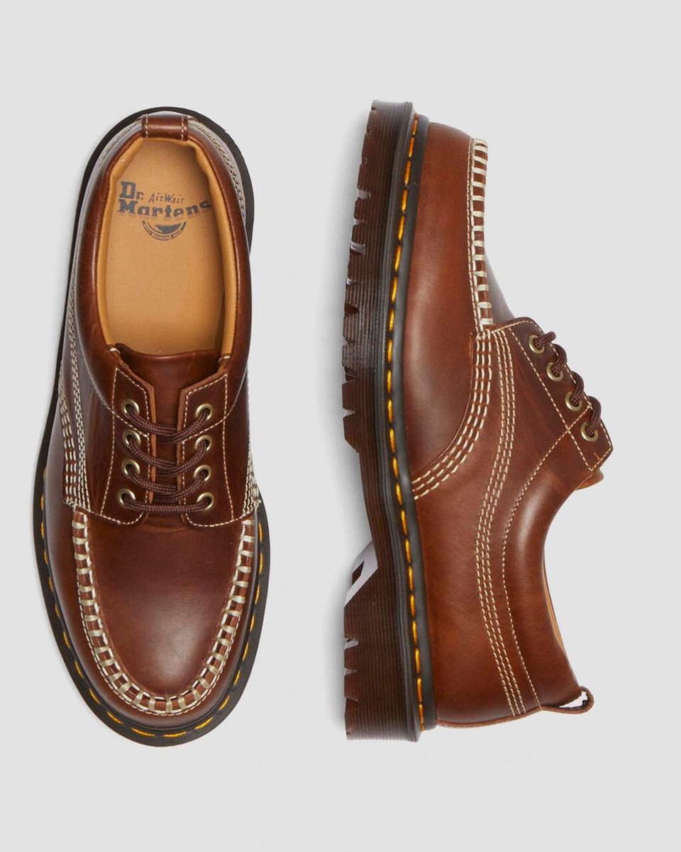 Dr. Martens Lowell ブラウン UK8 Dr. Martens Lowell Shoes - Dark Brown 40720200-MUL