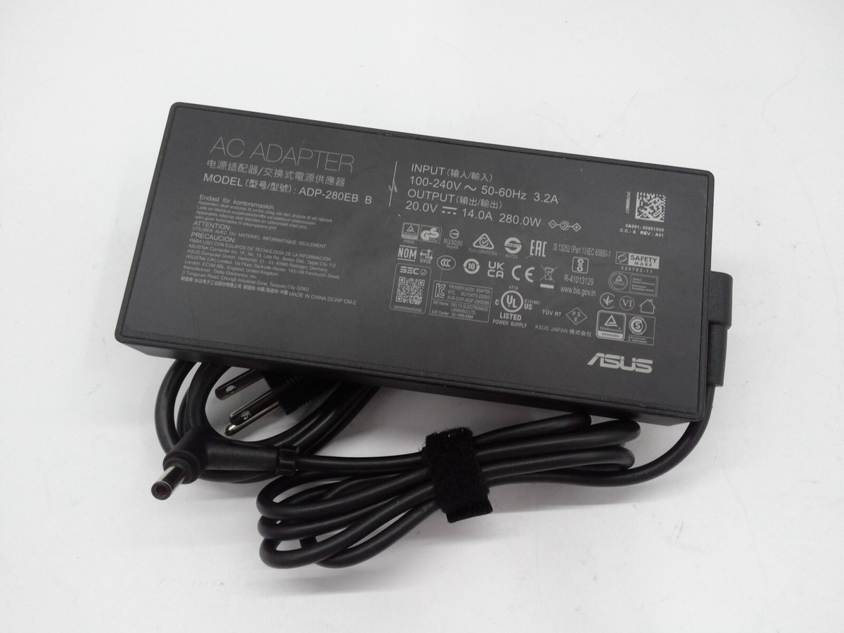 Original ASUS 280W AC Adapter for Asus ROG Strix G16 G614JI