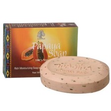 UPC 844586000388 product image for Papaya Soap with Green Tea by Madina 100% Vegetable base 4.75 oz Bars 6 or 12 Pk | upcitemdb.com