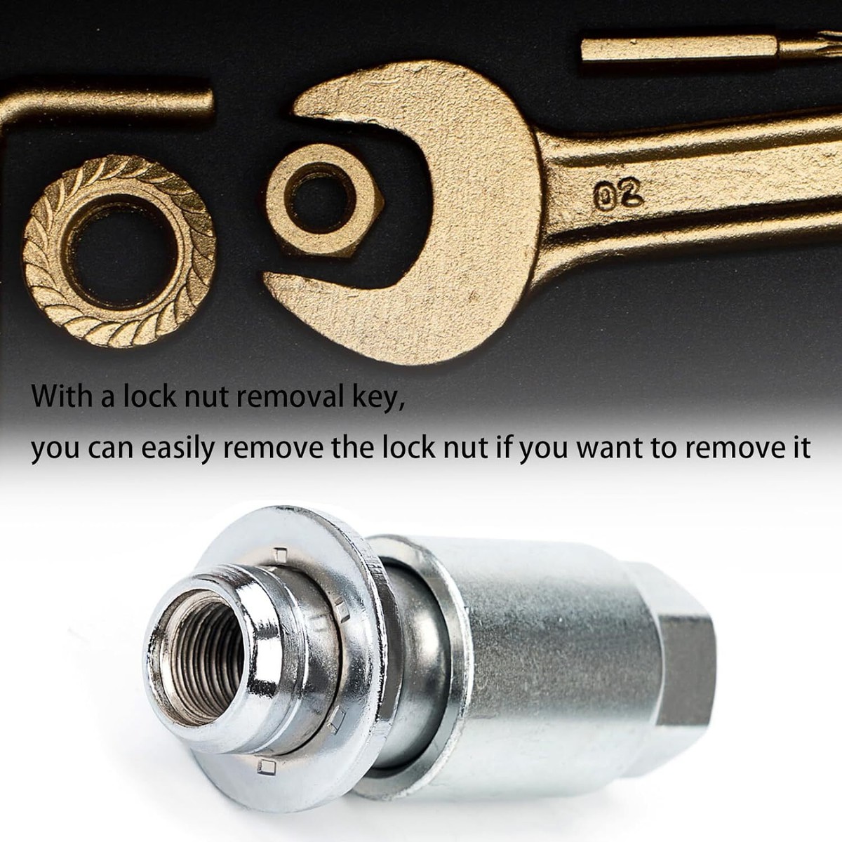 Alloy Wheel Lock Lug Nut Set 00276-00900 For Anti Theft For Toyota