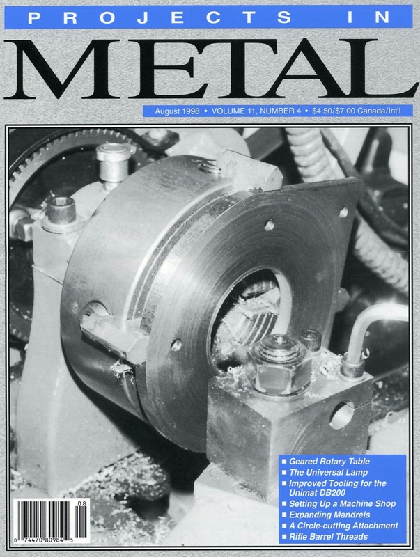 Projects In Metal Magazine Vol.11 No.4 August 1998