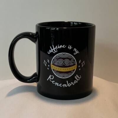 *RARE* HARRY POTTER COLOR CHANGING MUG **CAFFEINE IS MY REMEMBRALL** ACCIO  BOX | eBay