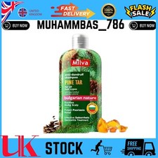 Pine Tar Shampoo for Seborrheic Dermatitis 200Ml Natural Dandruff Shampoo anti D