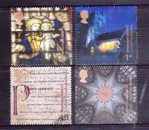 GREAT BRITAIN 2000 Spirit and Faith set used