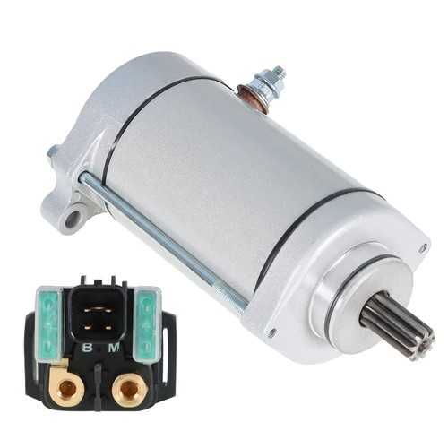 Starter And Relay/Solenoid for Suzuki VL1500 VL1500B Intruder 1500 1998-2004 - Picture 3 of 10