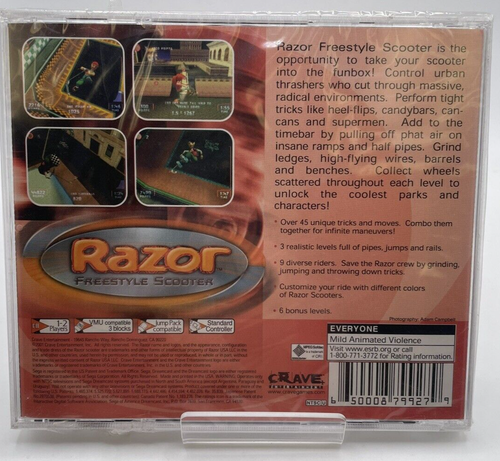 Razor Freestyle Scooter (Sega Dreamcast, 2001) for sale online | eBay