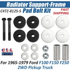 For 1965-1979 Ford Pickup Truck Radiator Core Support to Frame Hardware Pad Kit