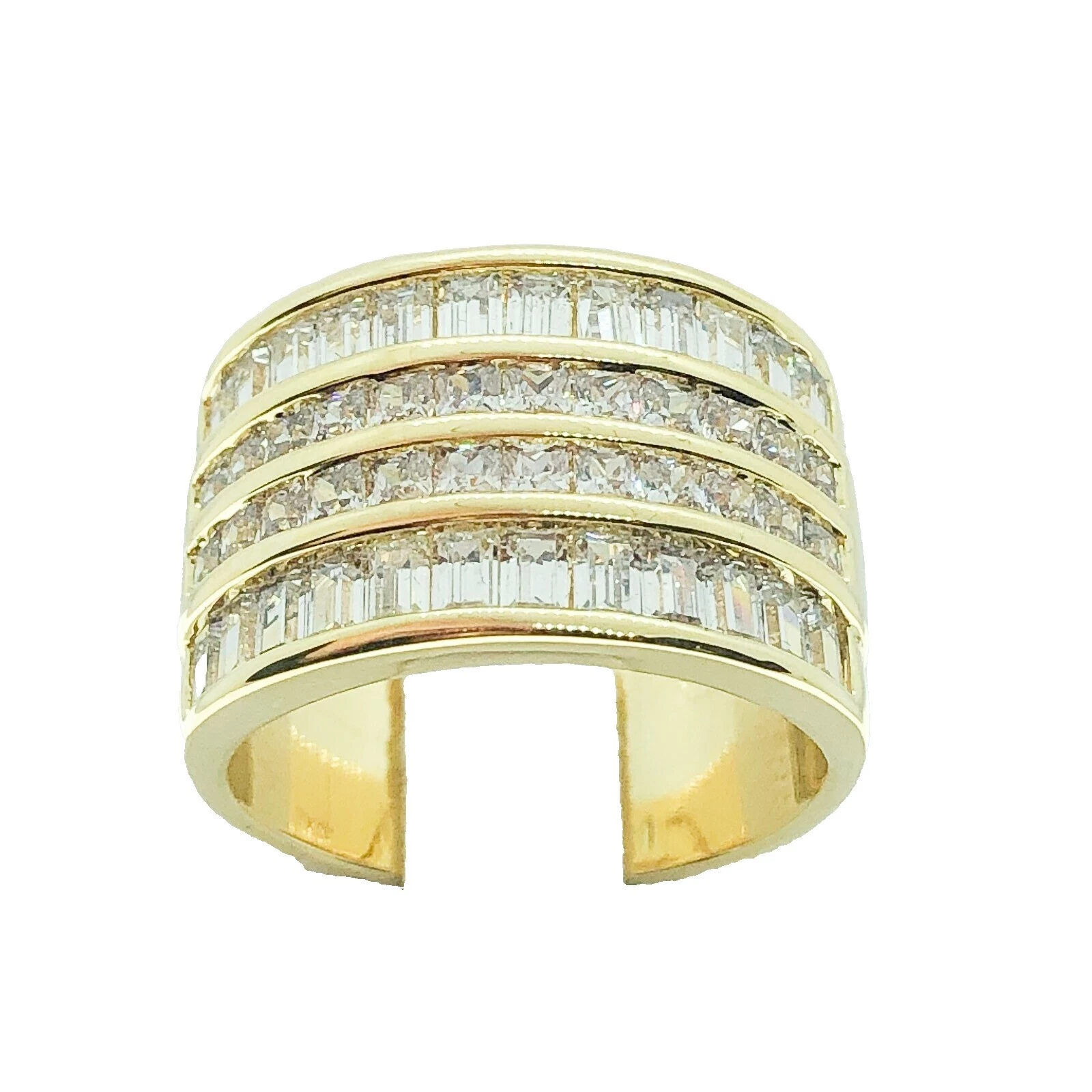 Модные обручальные кольца покрытые желтым золотом рубиновые