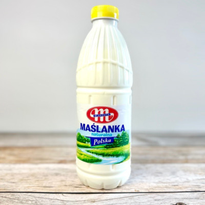 (3,29 /1kg) Buttermilch aus Polen (1 kg) / Mlekovita Maslanka naturalna