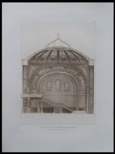 EXPOSITION UNIVERSELLE PARIS 1900, DOME GALERIE MACHINES - PLANCHE 1911 - DUTERT