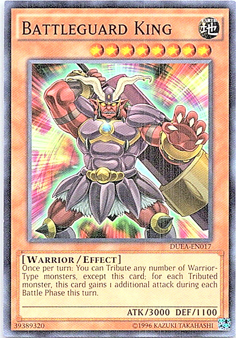 Battleguard King DUEA-EN017 Yu-Gi-Oh! Card Light Play Unlimited
