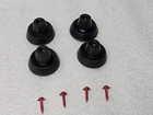 Lot 4 Feets (Foot) Technics Turntable SL-B100, SL-B200, SL-B300