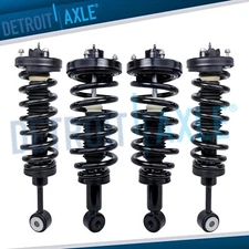 Front Rear Struts w/ Coil Spring for 2003-2006 Ford Expedition Lincoln Navigator