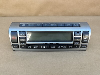 2002-2008 Lexus SC430 Digital Climate Heater AC Control W