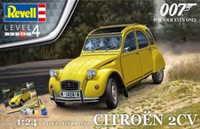 Revell 1/24 James Bond "Citroen 2CV" Gift Set # 05663