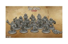 14pc Dwarves Set NPC - 28mm 32mm DnD Miniature  Dungeons and Dragons Mini