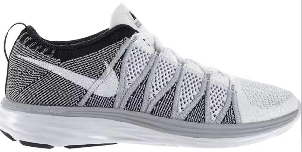Nike Flyknit Lunar2 Wolf Grey Volt
