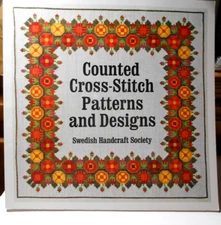 Swedish Handcraft Society Counted Cross Stitch Patterns and Designs Book 1976