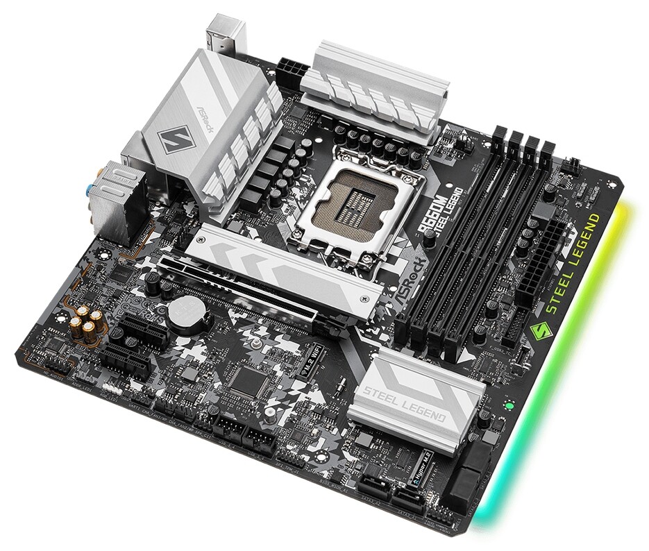 For ASRock B660M Steel Legend Intel B660 LGA 1700 DDR4