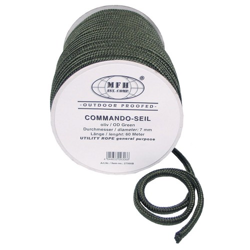 MFH Commando Seil Tau Schnur 5 7 9 mm 15m oder 60m - versch. Varianten - Bild 14 von 16
