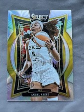 2025 Panini Select WNBA #94 Angel Reese Silver Prizm Atlanta Dream Chicago Sky
