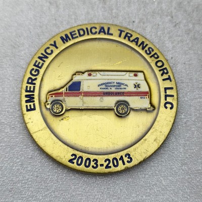 Roanoke,AL Emergency Medic Transport LLC Challenge Coin