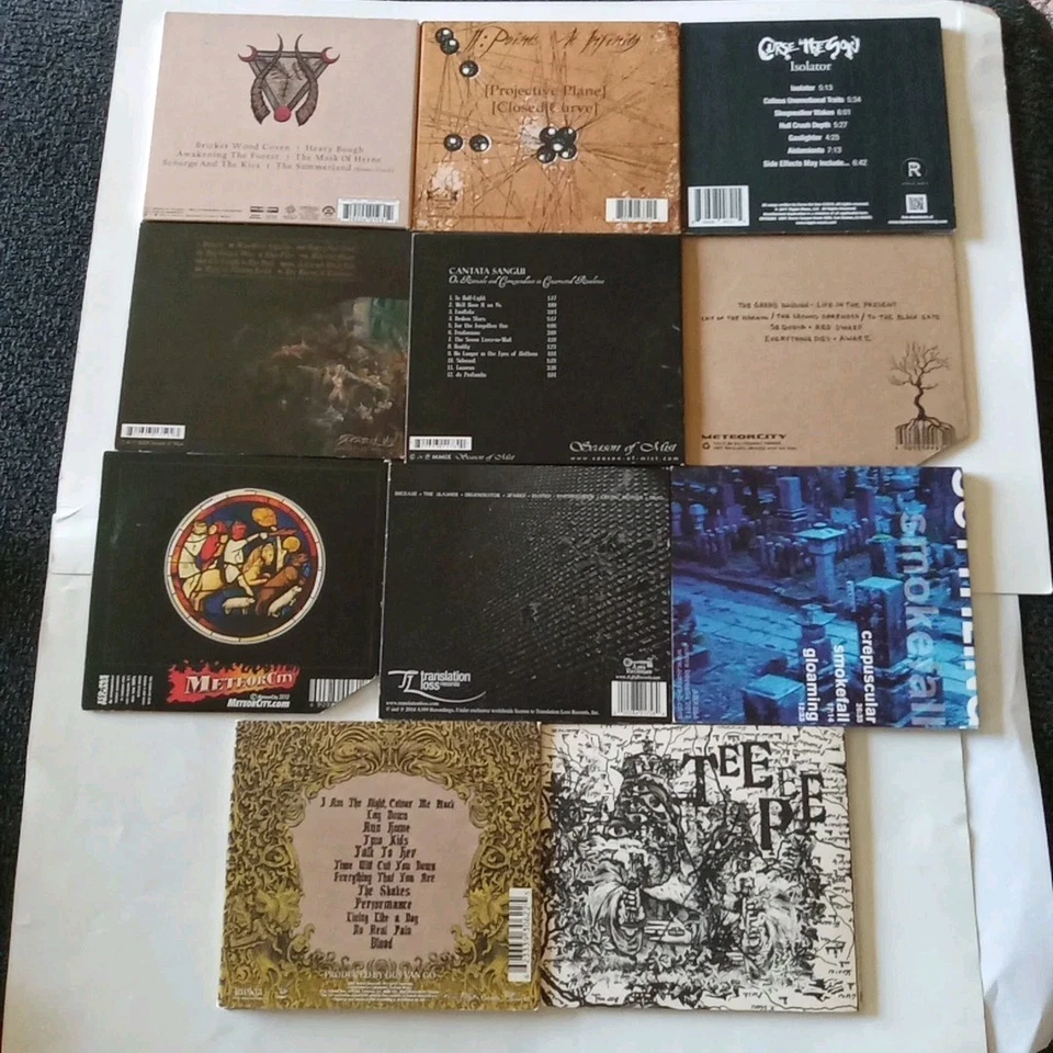 Doom/Stoner 11 CD Lot Alunah, Priestess, Atavist/Nadja, Sardonis - Image 2 of 3