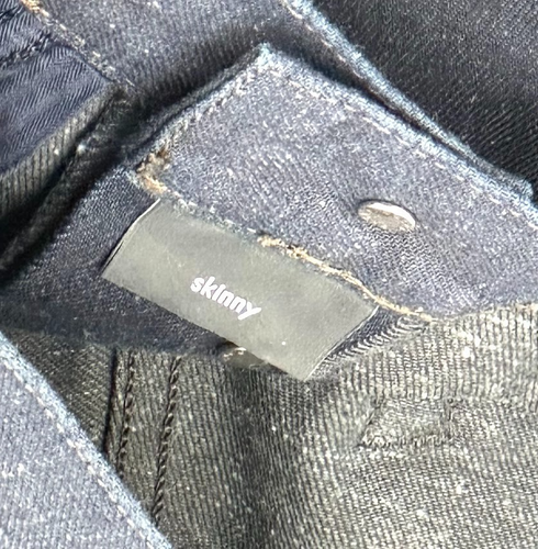 Jeans Gucci blu scuro denim IT 48 US 33 Made in Italy tasca con logo - Foto 7 di 16