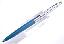 Vintage Paper Mate Regular Double Heart Medium Blue Ballpoint Pen MCM-Era #66