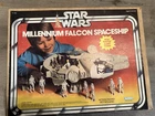 Star Wars Millennium Falcon Kenner 1978, 100% Complete Box W/acrylic case